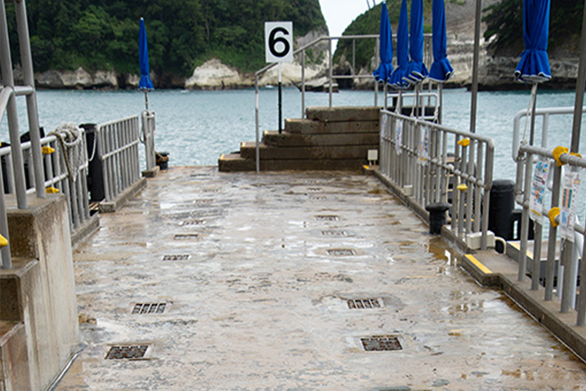 シリカ塗布後の様子1